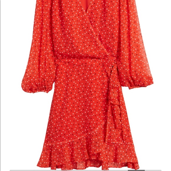 Banana republic midi dress with heart pattern ❤️ - Picture 2 of 2